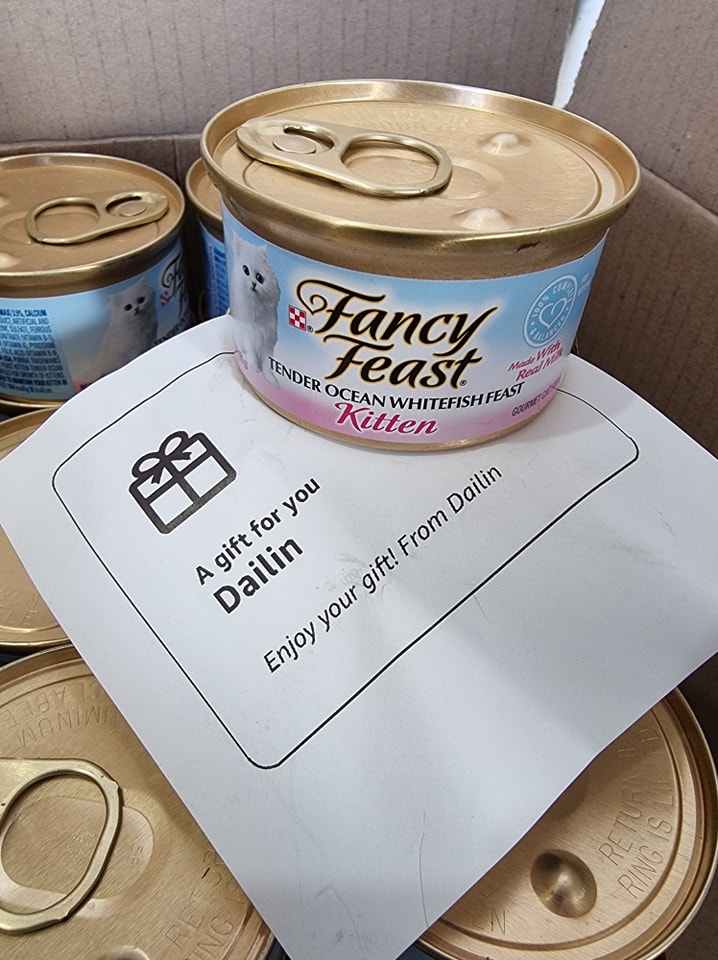 Thank you Dailin for donating dinner!