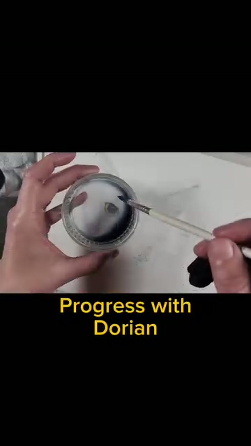 I've been working at #arting Dorian Stray…
